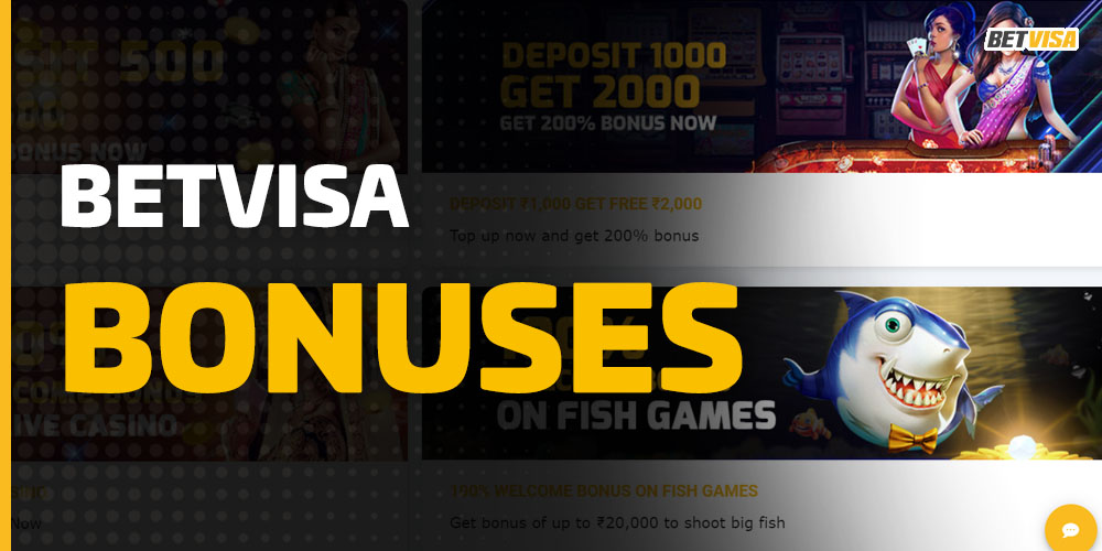 Betvisa Bonuses