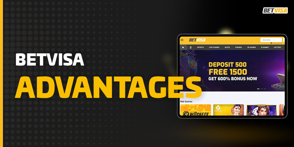 Betvisa Bookmaker Advantages